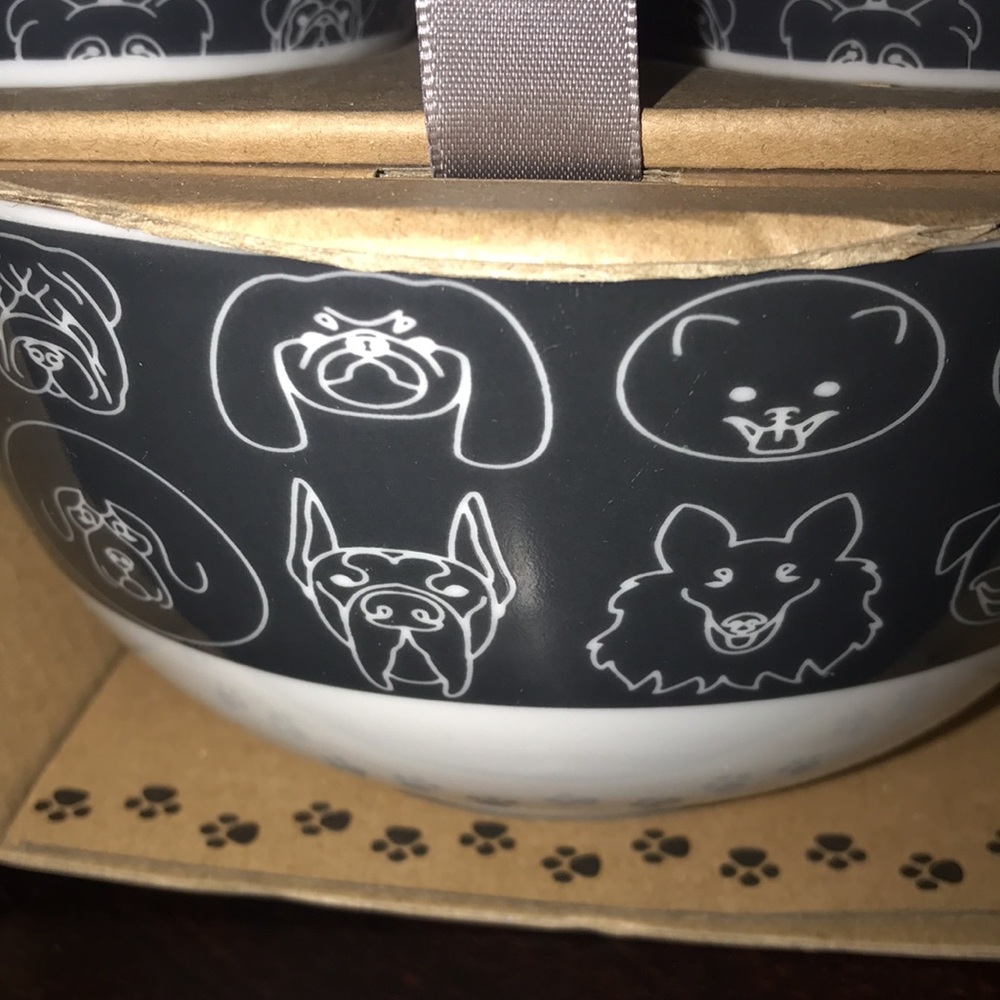 NWT Pet Friends Ceramic Set— Dog Print - Picture 3 of 7